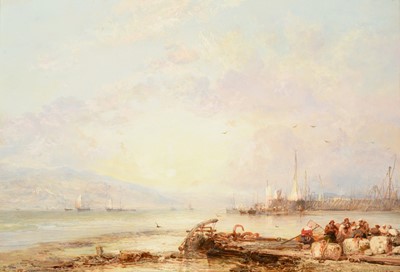 Lot 1041 - James Webb (1825-1895) "Morning Trade, North...