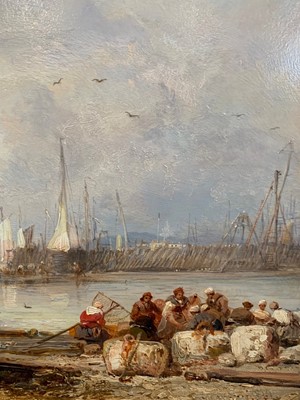 Lot 1041 - James Webb (1825-1895) "Morning Trade, North...