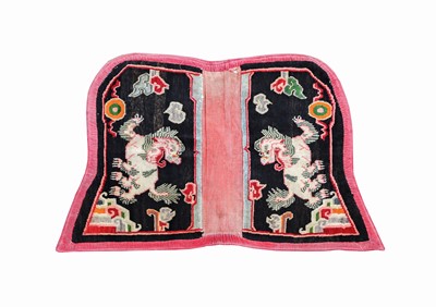 Lot 333 - Tibetan Throne Cover, late 19th/early 20th...