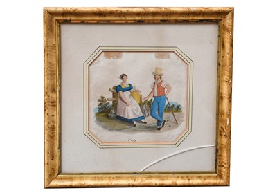 Lot 1011 - European School (19th century) Wine making...