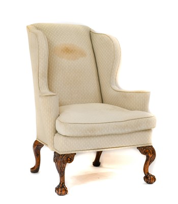 Lot 562 - A George I Wing-Back Armchair, early 18th...