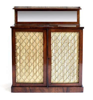 Lot 466 - A Regency Rosewood and Gilt Metal Mounted...