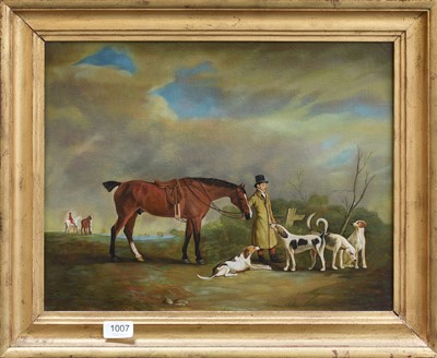 Lot 1007 - After John Ferneley (1782-1860) A gentleman...