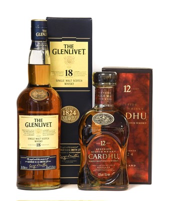 Lot 5202 - Glenlivet 18 Year Old Single Malt Scotch...
