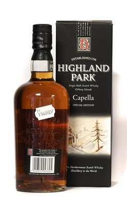 Lot 5210 - Highland Park Capella Special Edition Orkney...
