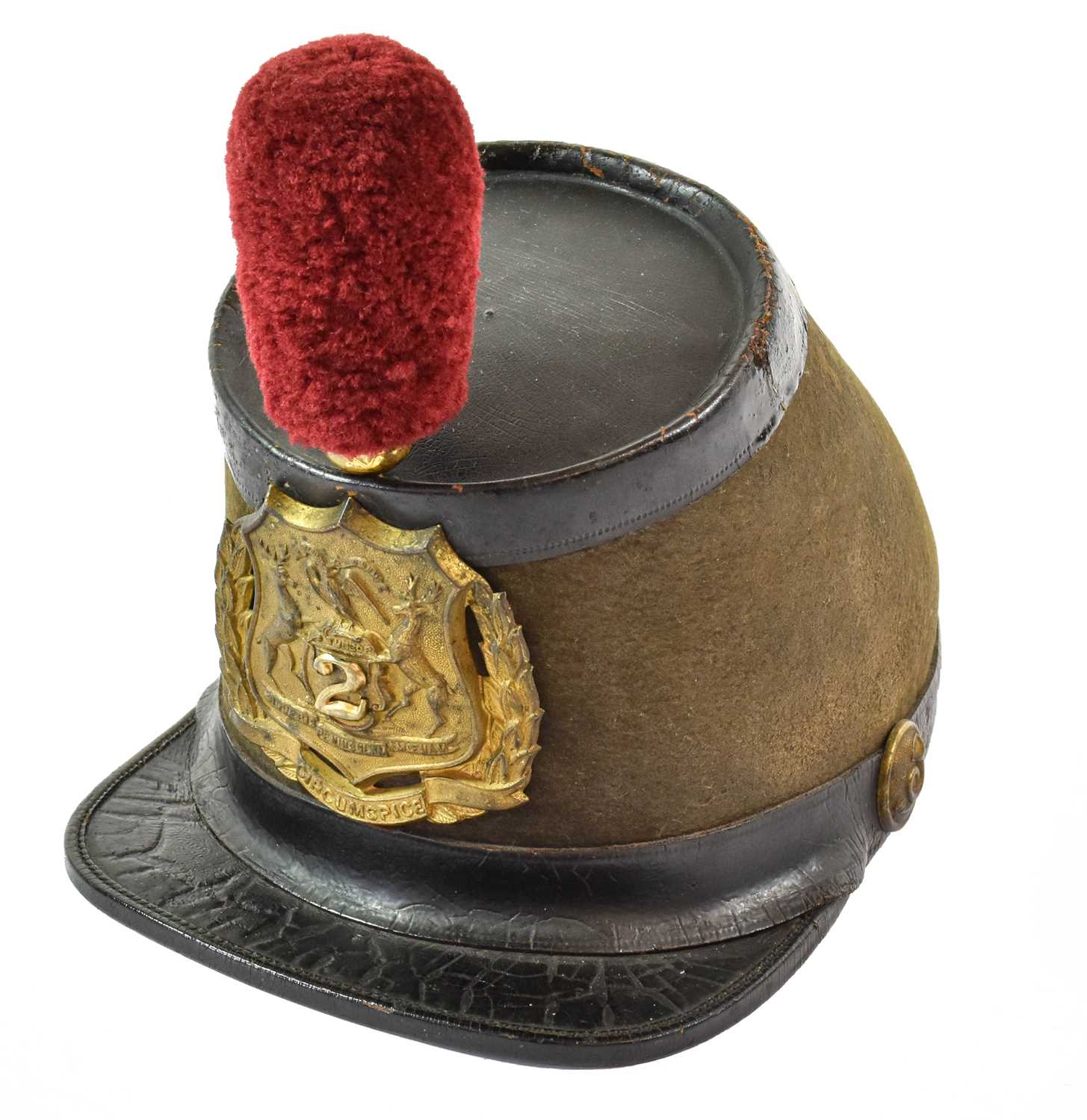 Lot 2236 - A US Model 1872 Kepi to the Michegan 2nd...