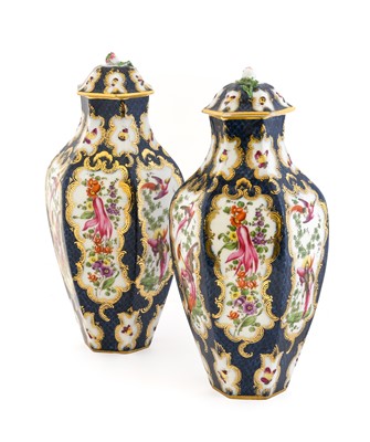 Lot 285 - A Pair of Samson of Paris Porcelain Vases and...