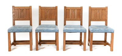 Lot 1214 - Briarson Furniture Ltd: An Oak Refectory...