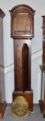 Lot 1107 - An oak eight day longcase clock, circa 1760,...