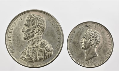 Lot 421 - 2 x Death of the Duke of Wellington 1852...