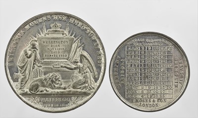 Lot 421 - 2 x Death of the Duke of Wellington 1852...