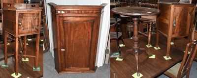 Lot 1112 - An early 19th century mahogany pot cupboard...