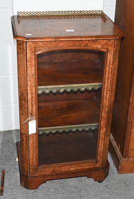 Lot 1105 - A Victorian figured walnut inlaid music...