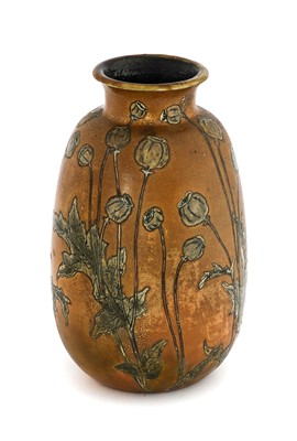 Lot 1041 - A Martin Brothers Stoneware Vase, by Edwin and...