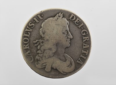 Lot 173 - Charles II, Crown 1664, obv. second draped...