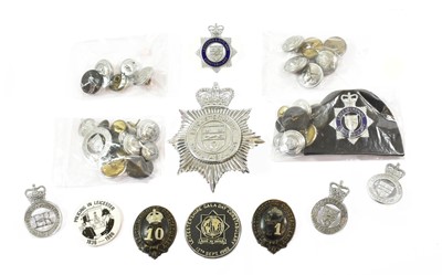 Lot 2095 - Leicestershire Constabulary:- two early 20th...