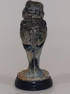 Lot 1040 - A Martin Brothers Stoneware Bird Jar and Cover,...