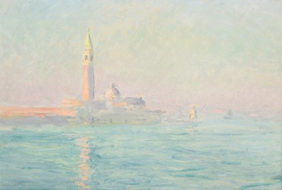 Lot 1036 - André Barbier (1883–1970) French Venice, Grand...