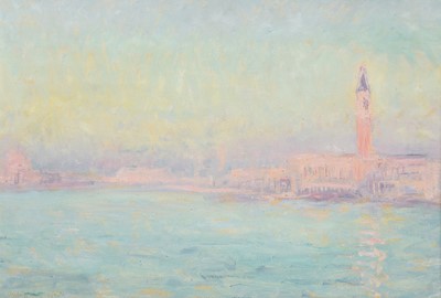Lot 1036 - André Barbier (1883–1970) French Venice, Grand...