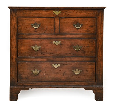 Lot 747 - An 18th Century Joined Fruitwood and...