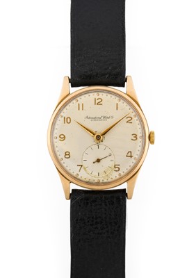 Lot 2202 - A 14 Carat Gold Wristwatch, signed...