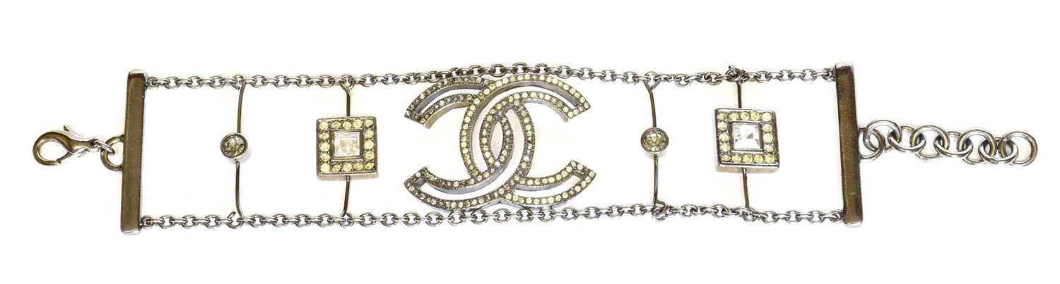 Lot 5006 - Chanel Double Chain Bracelet, Circa 2010 with...
