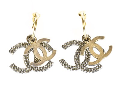 Lot 5016 - Chanel, a Pair of Hoop Earrings, Circa 2011...