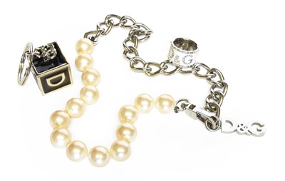Lot 5022 - Dolce & Gabbana Necklace, with a chrome-tone...