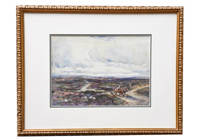 Lot 1014 - Rowland Henry Hill (1873-1952) Horse and cart...