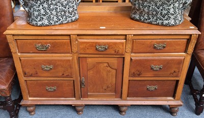 Lot 1365 - A Late 19th Century Pine Dresser Base, 139cm...