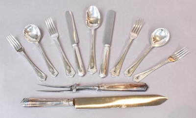 Lot 157 - A Silver Plate Table-Service, by Elkington,...
