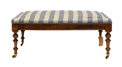 Lot 906 - A Victorian-Style Oversized Footstool, 20th...