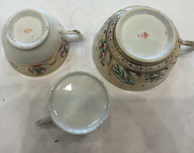 Lot 118 - A Pair of Bloor Derby Porcelain Coffee Cans,...