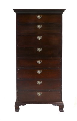 Lot 647 - A Mahogany Eight-Drawer and Pine-Lined...