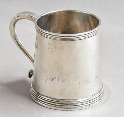 Lot 9 - An Elizabeth II Silver Mug, by Garrard and Co....