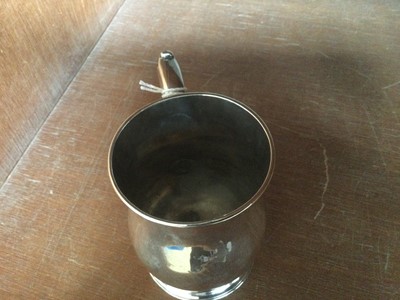 Lot 19 - A George II Silver Mug, Maker's Mark Worn,...