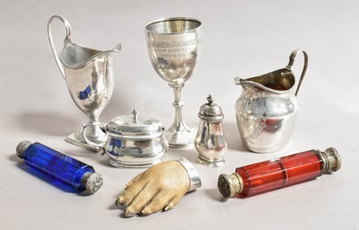 Lot 46 - A Collection of Assorted Silver, comprising:...