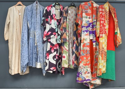 Lot 2249 - Assorted Mainly 20th Century Eastern Kimonos...