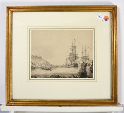Lot 468 - John Cleveley the Younger (1747-1786) A marine...