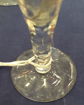 Lot 36 - A Jacobite Drinking Glass, circa 1780, the...