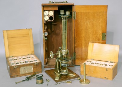 Lot 231 - Baker (London) Microscope