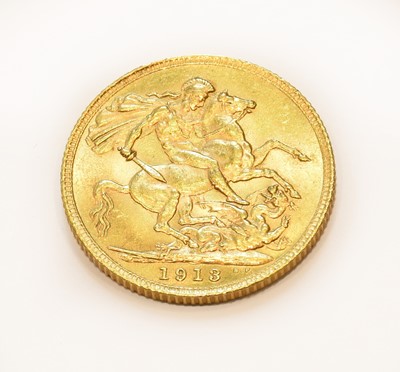 Lot 341 - A George V Sovereign, dated 1918