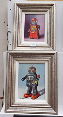 Lot 1060 - Raymond Campbell (b.1956) "Tin Plate Robot,...