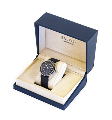 Lot 2179 - Baltic: A Stainless Steel Automatic Centre...