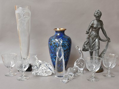 Lot 141 - A Collection of Assorted Glassware, including...