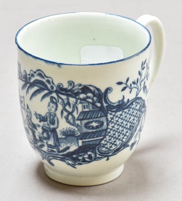 Lot 244 - A Worcester Porcelain Coffee Cup, circa 1775,...
