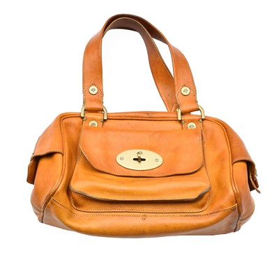 Lot 2262 - Mulberry Darwin Leather Light Oak Shoulder Bag,...