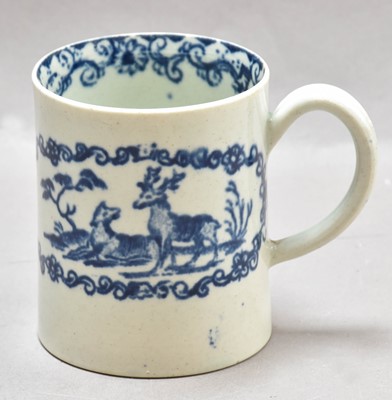 Lot 243 - A Liverpool Porcelain Coffee Can, circa 1775,...