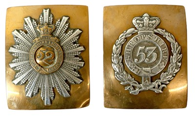 Lot 61 - A Victorian Officer's Copper Shoulder Belt...
