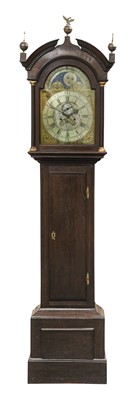 Lot 678 - An Oak Eight Day Longcase Clock, signed Geo...
